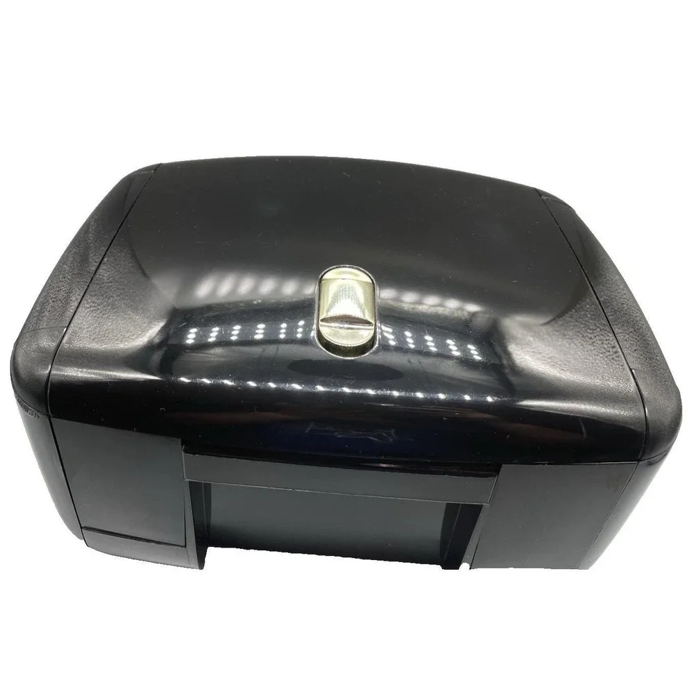 The Jewel Kit by Ingenious Designs Vintage Accordion Style Black Jewelry Box
